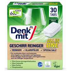 Екологічні таблетки для посудомийної машини Denkmit Nature Еко 30 шт